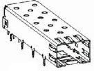 2227303-3, I/O Connectors CAGE ASSEMBLY, SFP, .071 TAIL 2227303-3, I/O Connectors CAGE ASSEMBLY, SFP, .071 TAIL