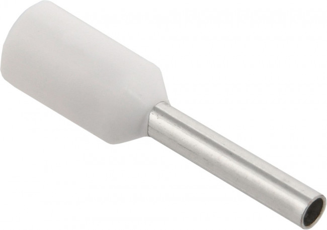 Наконечник НШВИ 0.75-8 бел. (уп.100шт) IEK UGN10-C75-02-08