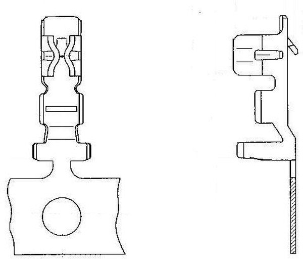 DF3-22SC, DF3 Series Female Crimp Terminal, 22AWG Max