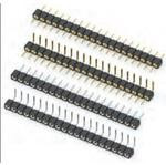 350-90-102-00-006000, Conn Unshrouded Header HDR 2 POS 2.54mm Solder ST Top Entry Thru-Hole