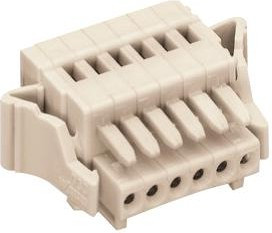 733-104/037-000, Съемная клеммная колодка, 2.5 мм, 4 вывод(-ов), 28AWG до 20AWG, 0.5 мм², Зажим, 6 А