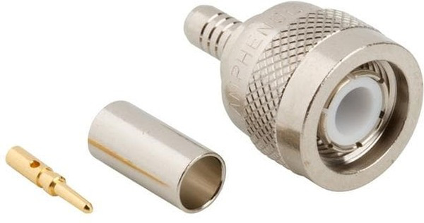 000-36825, RF/COAXIAL, TNC PLUG, STRAIGHT, 50 OHM, CRIMP