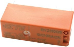 2-1393243-1, Реле питания, DPDT, 24 В DC, 8 А, RT2, Сквозное Отверстие, Без Защелки