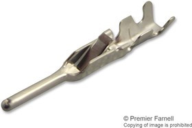 HR10-PC-111, Контакт круглого разъема, HR10, Штырь, Обжим, 26 AWG, 30 AWG