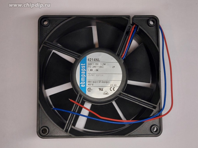 Вентилятор Ebmpapst 4214NL / 4214 NL 24V 1.2W 120x38