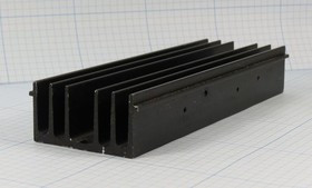 Охладитель (радиатор охлаждения) 175x 60x 30, тип F53, аллюминий, черный