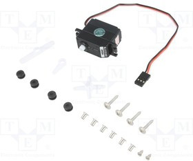 OKY8058, Двигатель: сервомеханизм, 4,8-6ВDC, mini, аналоговый, 24,7г, 120°