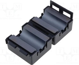 RI-RKCF-13-A5, Феррит двухэлементные, на круглый провод, 13мм, 137Ом