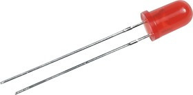 L-7113ID (L-53ID), Светодиод красный 60° d=5мм 25мКд 625нМ