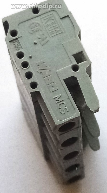 231-205/026-000, Съемная клеммная колодка, 7.5 мм, 5 вывод(-ов), 28AWG до 12AWG, 2.5 мм², Зажим, 16 А