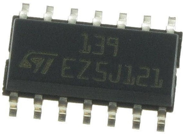 LM139DT, Comparator Quad ±16V/32V 14-Pin SOIC T/R
