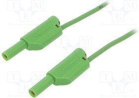 VSFK50001150-GN, Измерительный провод ПВХ 1,5м зеленый сечение провода 1мм2