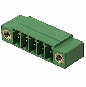 1843826, Pluggable Terminal Blocks 5 Pos 3.5mm pitch Through Hole Header