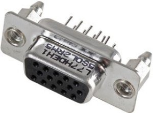 L177HDE15SOL2RM23, Разъем D Sub, High Density, Гнездо, Серия HD, 15 контакт(-ов), DE, Пайка L177HDE15SOL2RM23, Разъем D Sub, High Density, Гнездо, Серия HD, 15 контакт(-ов), DE, Пайка