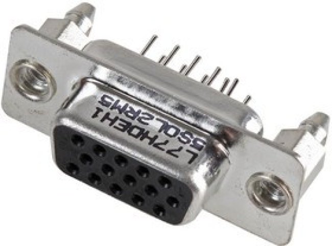 L177HDE15SOL2RM23, Разъем D Sub, High Density, Гнездо, Серия HD, 15 контакт(-ов), DE, Пайка L177HDE15SOL2RM23, Разъем D Sub, High Density, Гнездо, Серия HD, 15 контакт(-ов), DE, Пайка