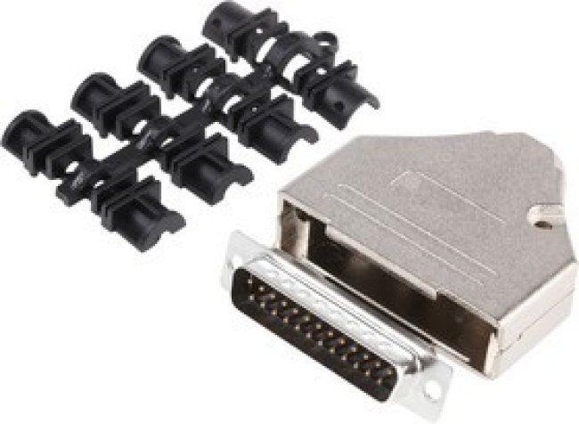 MHDTZK25-DB25P-K, MHDTZK 25 Way D-sub Connector