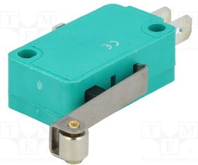 WLK-4, Микропереключатель SNAP ACTION; с рычагом (с роликом); SPDT