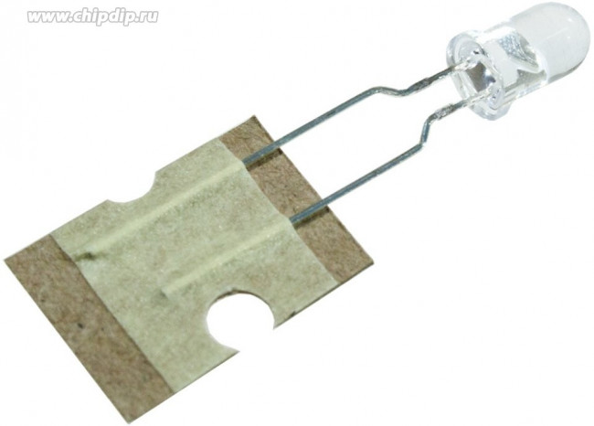 FYL-5013PUYC1C-20-TA6, светодиод 5 mm, 590 nm, 6000мКд @ 20 mA, 2 V, 20 degree