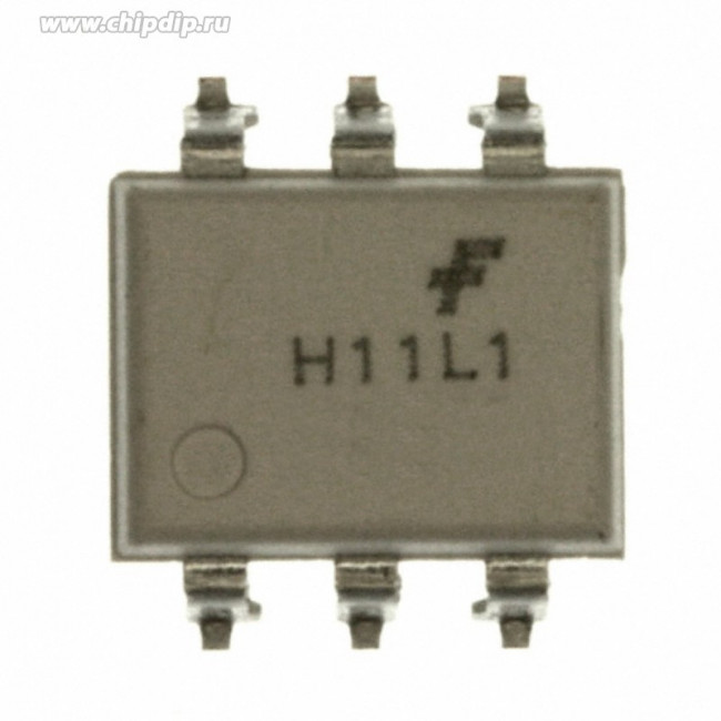 H11L1SR2VM, Optocoupler Logic-Out Open Collector DC-IN 1-CH 6-Pin PDIP SMD T/R