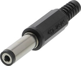 XNES/J 210, NES/J DC Plug Rated At 500.0mA, 12.0 V, Cable Mount, length 43.0mm, Nickel