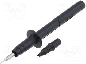 SPS2381NI-SW, Измерительный щуп, 5А, черный, Размер гнезда: 4мм, 1кВDC, 5мОм