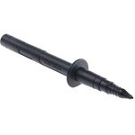 SPS2381NI-SW, Измерительный щуп, 5А, черный, Размер гнезда: 4мм, 1кВDC, 5мОм