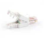 Штекер RJ-45 8P8C быстрозажимной ручной кат. 5e и 6 LK-8P8C