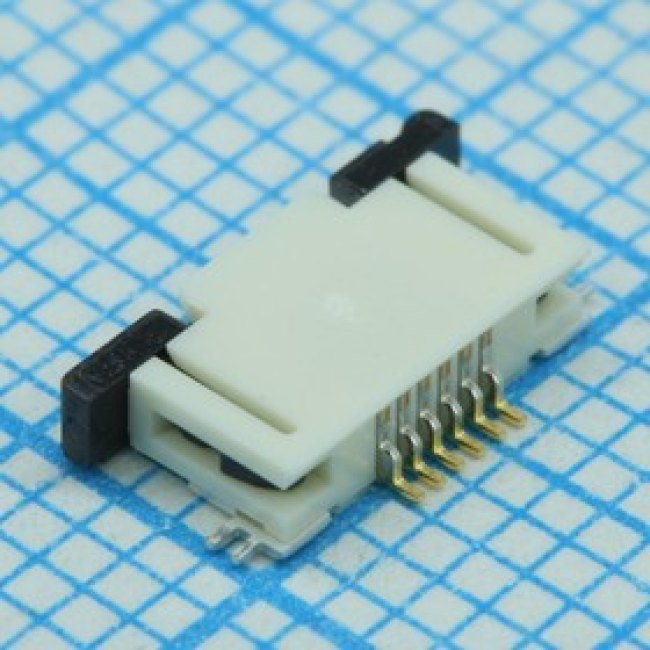 0527450697, Slide Lock 6 Contact,Top Surface Mount 0.5mm SMD,P=0.5mm FFC/FPC Connectors ROHS 0527450697, Slide Lock 6 Contact,Top Surface Mount 0.5mm SMD,P=0.5mm FFC/FPC Connectors ROHS
