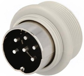 MASEI6100, Гнездо, DIN, "папа", PIN: 6, Конф: 240°, на панель, гайка сзади MASEI6100, Гнездо, DIN, "папа", PIN: 6, Конф: 240°, на панель, гайка сзади