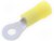 34853, Клемма с кольцевым наконечником, M4, #8, 10 AWG, 6 мм², Серия PLASTI-GRIP, Желтый 34853, Клемма с кольцевым наконечником, M4, #8, 10 AWG, 6 мм², Серия PLASTI-GRIP, Желтый