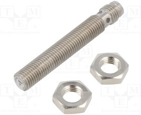 ICS08L45F02PCM5, Датчик: близости; OUT: PNP / NC; 2мм; 10-30ВDC; М5; IP67; 100мА; 2кГц