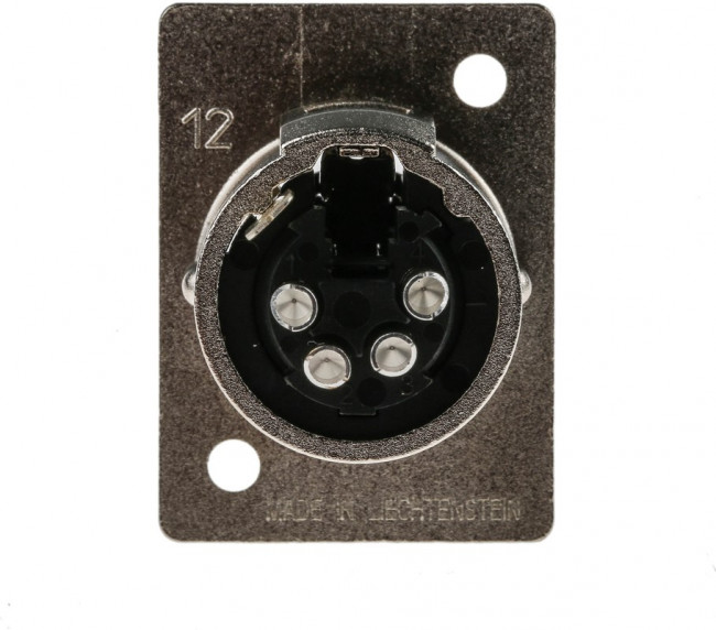 NC4FP-1, XLR Connectors 4C FEMALE NICKEL SILVER CONTACTS NC4FP-1, XLR Connectors 4C FEMALE NICKEL SILVER CONTACTS