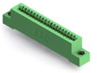 842-019-540-108, CARD CONN, SINGLE SIDE, 19POS, WIRE WRAP