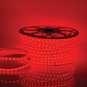 10-64 Светодиодная лента 220В, 10Вт/м, smd5050, 60д/м, IP65, 15х8мм, 50м, RGB, оболочка ПВХ, без акс