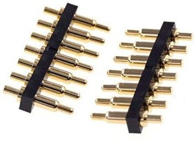 CPP097p Подпружиненный контакт (pogo-pin) диаметром иглы 0,9мм, длиной 7мм 7 PIN