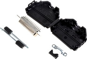 6667009910999, 25 Way Cable Mount D-sub Connector Socket