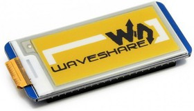 2.13inch e-Paper HAT (C), E-Ink дисплей 212×104px форм-фактора HAT для Raspberry Pi, трехцветный (же 2.13inch e-Paper HAT (C), E-Ink дисплей 212×104px форм-фактора HAT для Raspberry Pi, трехцветный (же