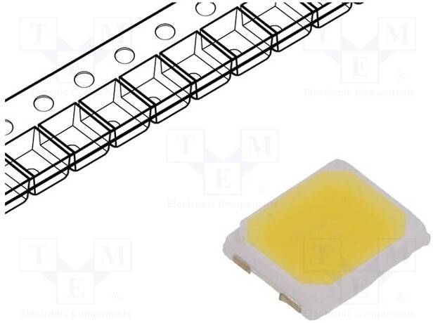 LTW-2835AZI50, LED; SMD; 2835; white cold; 33?37lm; 5000K; 80; 120°; 65mA; 656mW