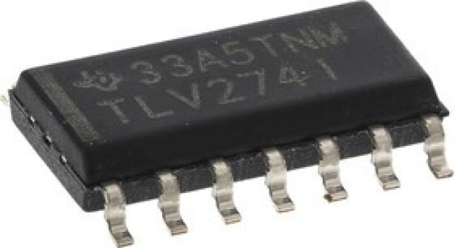 TLV274IDR, TLV274IDR , Precision, Op Amp, RRO, 3MHz, 5 V, 14-Pin SOIC