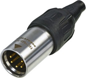 Neutrik NC5MX-TOP кабельный разъем XLR male, для наружного использования, золоченые контакты, IP65