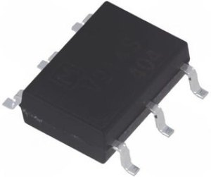 AQV214S, Solid State Relays - PCB Mount 100MA 400V 6PIN SPST