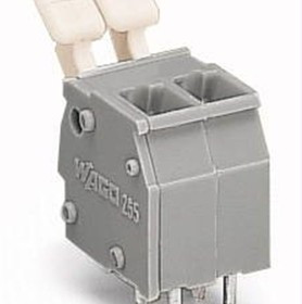255-402/333-000, Клеммная колодка типа провод к плате, 5.08 мм, 2 вывод(-ов), 28 AWG, 12 AWG, 2.5 мм², Зажим 255-402/333-000, Клеммная колодка типа провод к плате, 5.08 мм, 2 вывод(-ов), 28 AWG, 12 AWG, 2.5 мм², Зажим