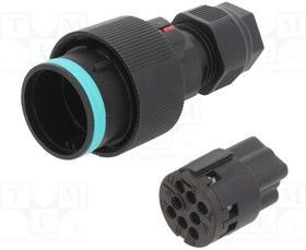 THB.405.D8A, Разъем: питания AC, зажим под винт, "папа", TH405, 7-13,5мм, 400В