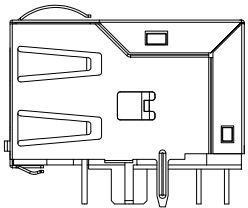 JKM-0201NL, Plugin Ethernet Connectors/Modular Connectors (RJ45 RJ11)