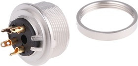 KGV-40, Разъем: M16, гнездо, "мама", пайка, PIN: 4, 5А, 250В, IP40, 0,75мм2 KGV-40, Разъем: M16, гнездо, "мама", пайка, PIN: 4, 5А, 250В, IP40, 0,75мм2