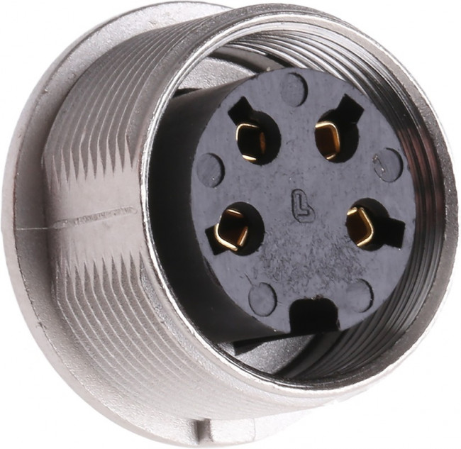 KGV-40, Разъем: M16, гнездо, "мама", пайка, PIN: 4, 5А, 250В, IP40, 0,75мм2 KGV-40, Разъем: M16, гнездо, "мама", пайка, PIN: 4, 5А, 250В, IP40, 0,75мм2