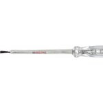 Тестер напряжения отвертка индикатор. с прямым шлицем 190мм , 4550170190