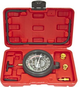 ER-86307, Тестер давления топлива и вакуума в наборе с резьбовыми адаптерами 9 предметов в кейсе ЭВР ER-86307, Тестер давления топлива и вакуума в наборе с резьбовыми адаптерами 9 предметов в кейсе ЭВР