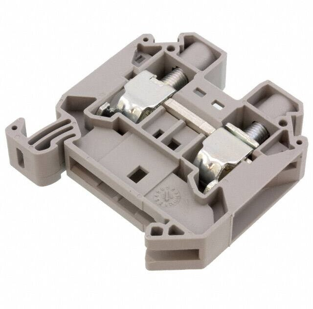 Клемма проходная UT 16 /12,2mm, винтовая, 2 присоед., 16(max 25)mm2, 76A, 1000V, серая Клемма проходная UT 16 /12,2mm, винтовая, 2 присоед., 16(max 25)mm2, 76A, 1000V, серая