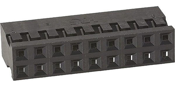 A3B-18D-2C, Headers &amp; Wire Housings 18P DR CRIMP SOCKET